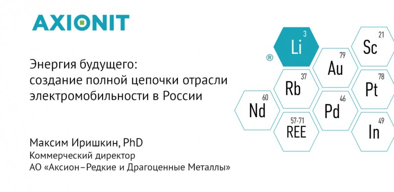 Лекция «Энергия будущего: создание полной цепочки отрасли электромобильности в России»